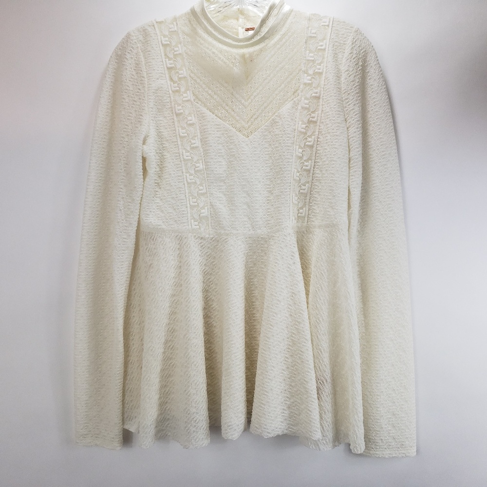 Urban Outfitters Free People Top Large Ivory Fit